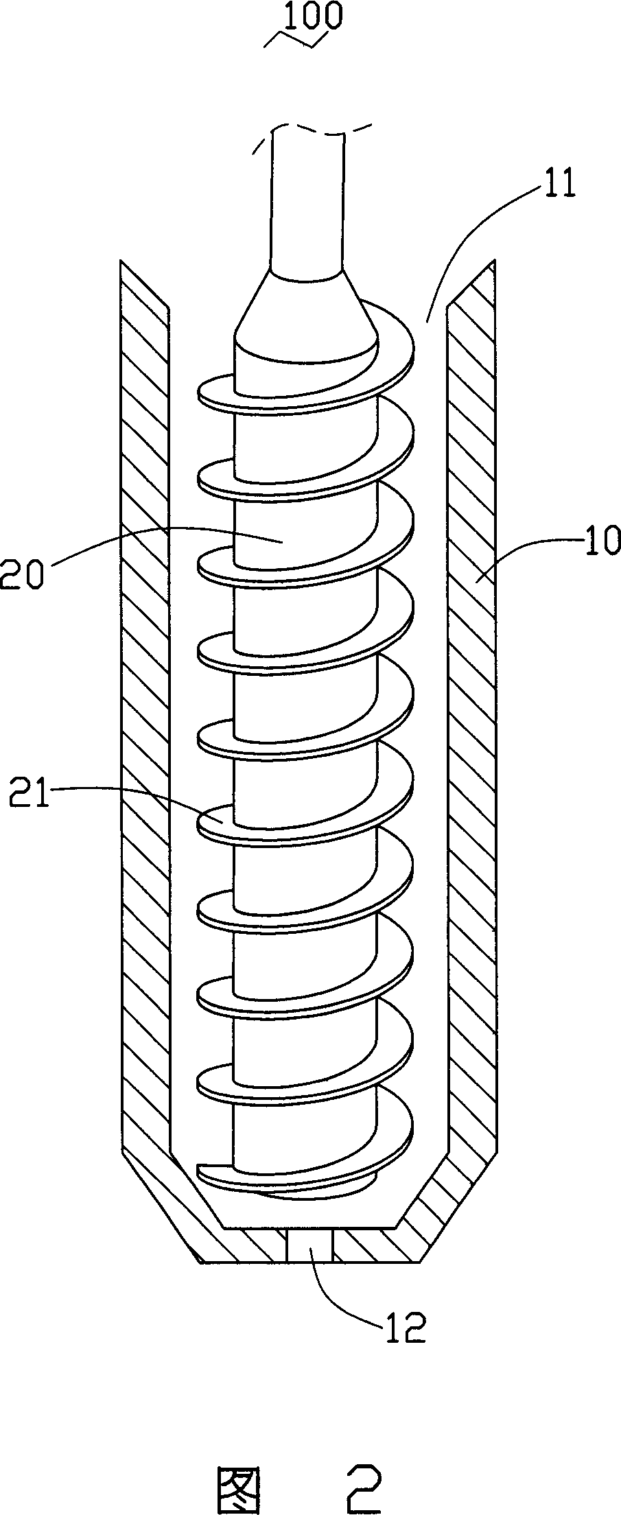 Method and device for synthesizing heat-conductive glue