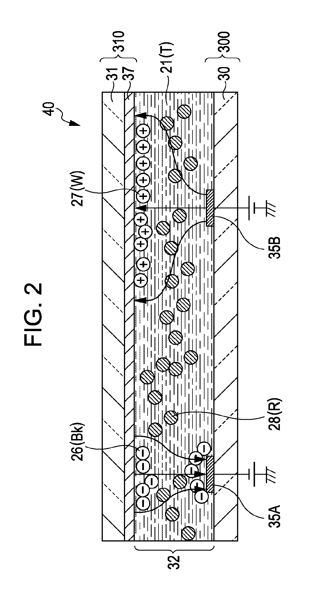 Electrophoretic display device, driving method therefor, and electronic apparatus
