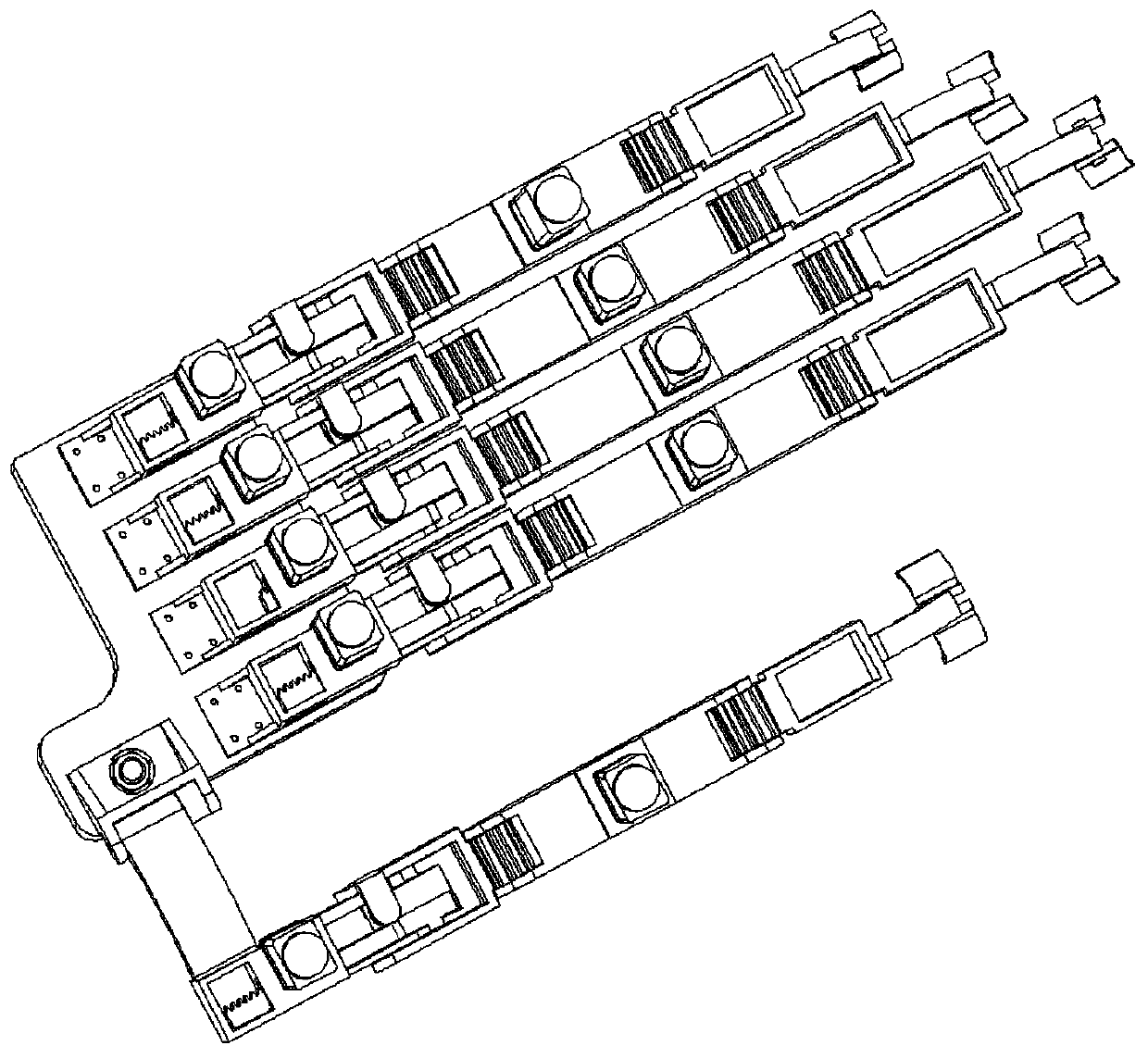 Size-adjustable variable-rigidity force feedback glove