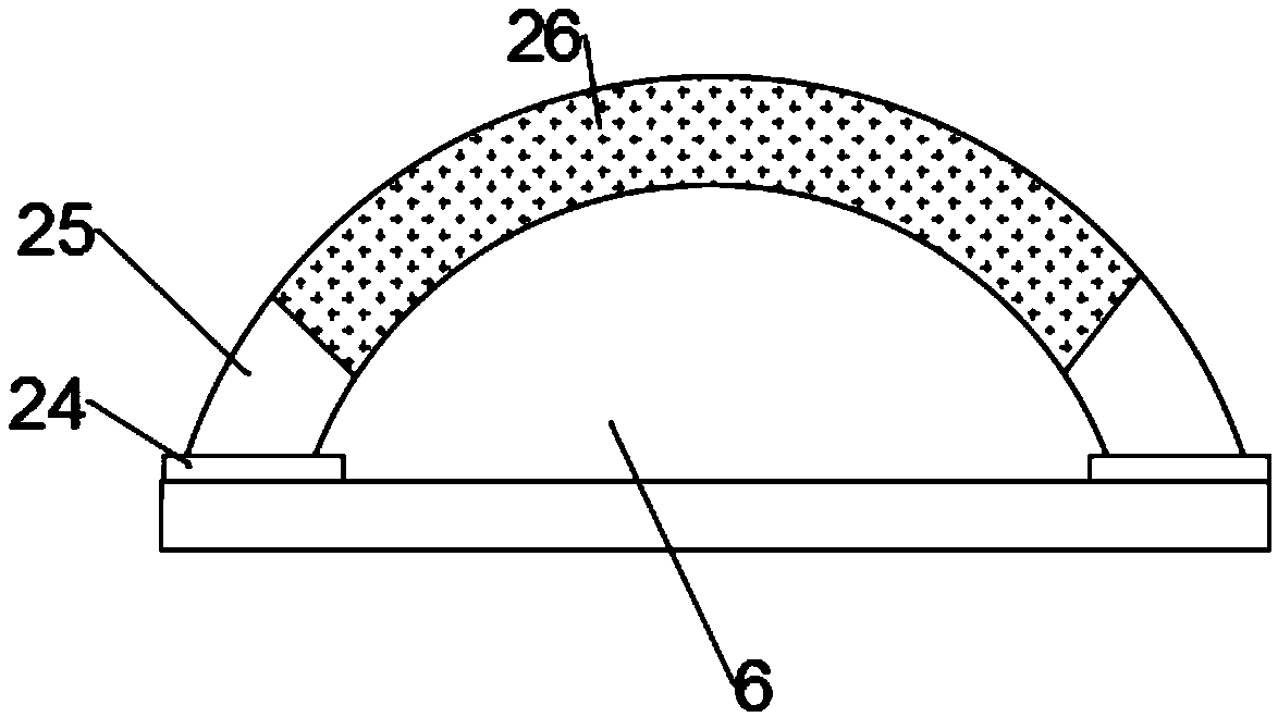 A door locking mechanism of a new energy vehicle charging pile