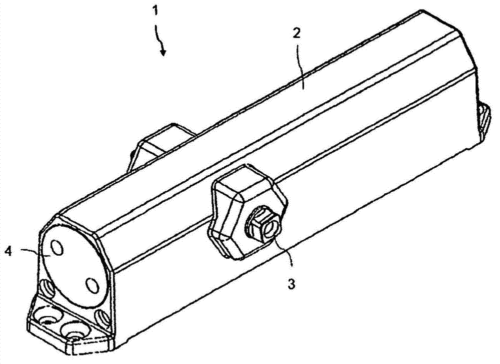 UV laser exposure of housings and components of door drives and door closers