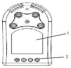 A gas measuring device