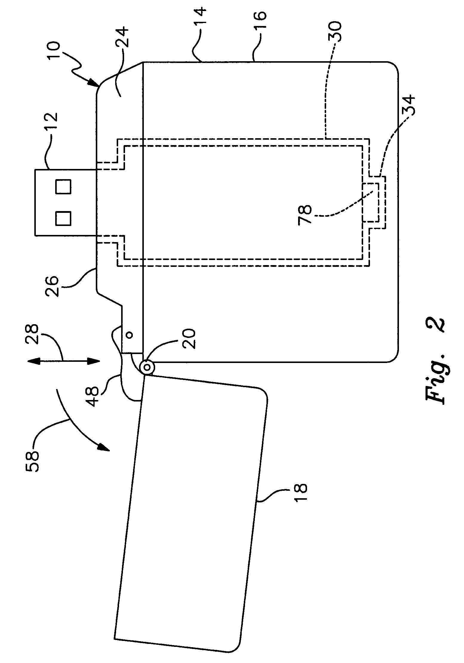 Protective enclosure for an electronic data storage device