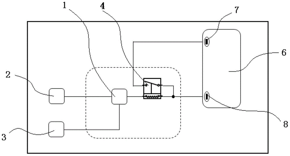 Idling reverse gear engaging flameout preventing device of engine for electronic control ship