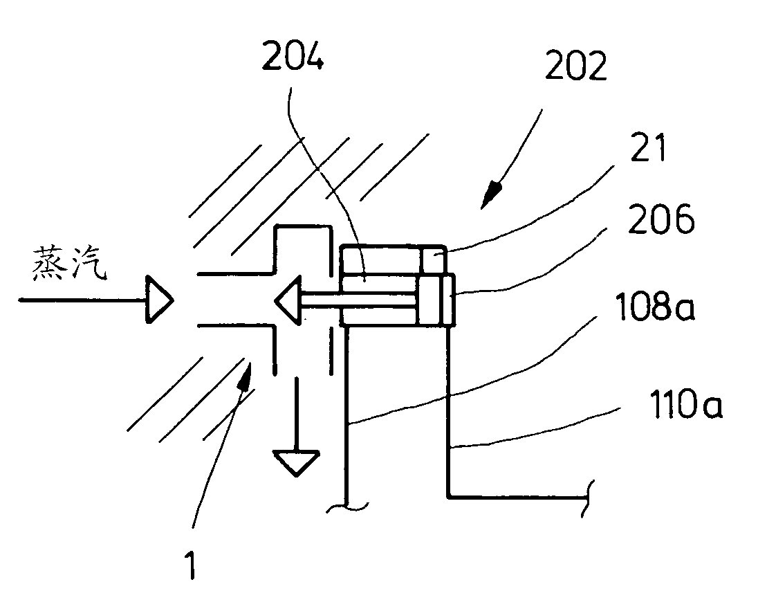 Hydraulic or pneumatic drive for actuating a fitting comprising a control valve or selector valve