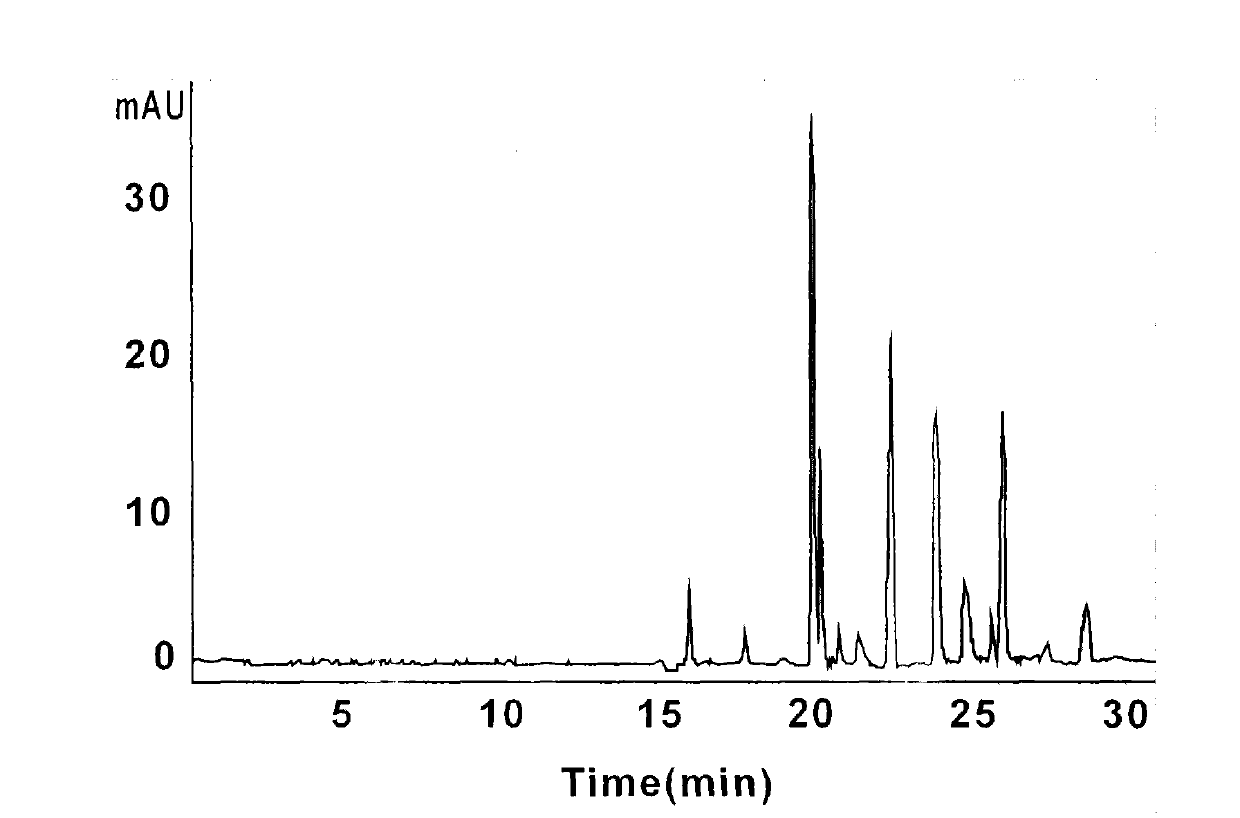 Radix bupleuri capillary electrophoresis DNA (Deoxyribonucleic Acid) fingerprint spectrum and identification method