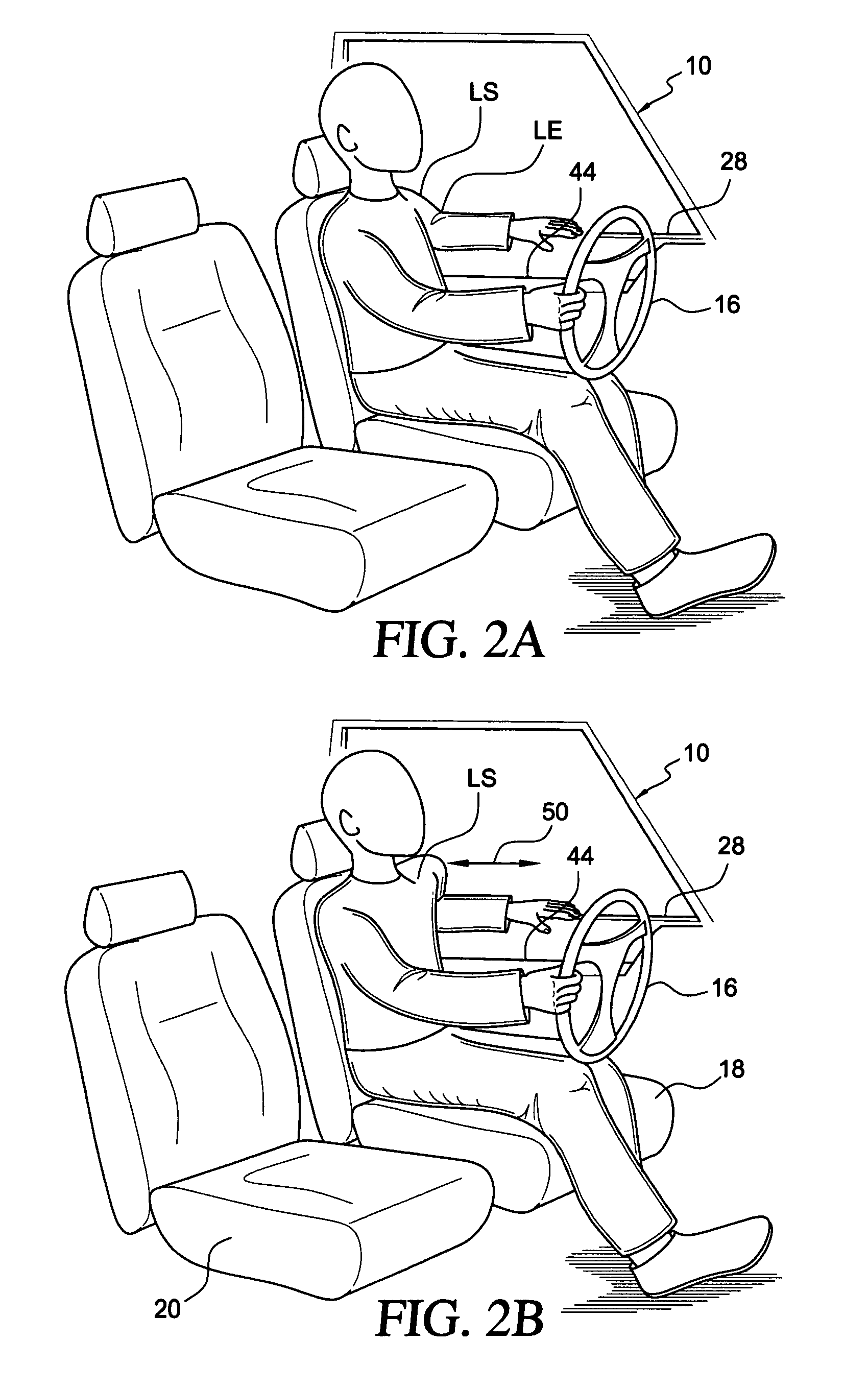 Automobile exercises and method and apparatus for performing the same