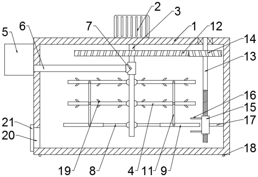 Chemical production equipment with function of uniformly adding reaction raw materials