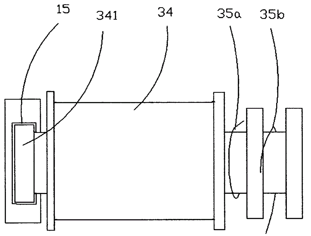 Circulation self-cleaning bus support component