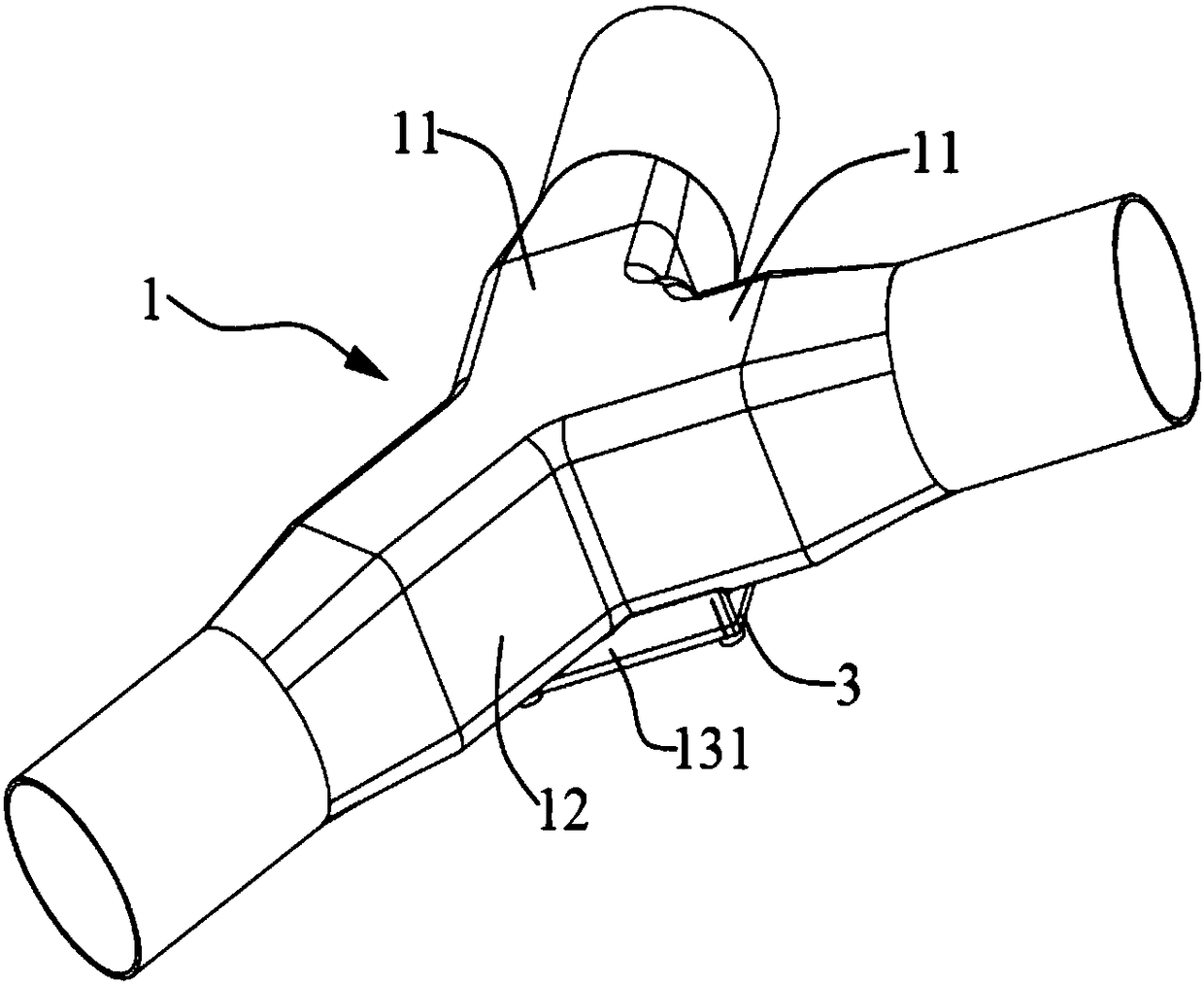 EGR pipe and EGR system