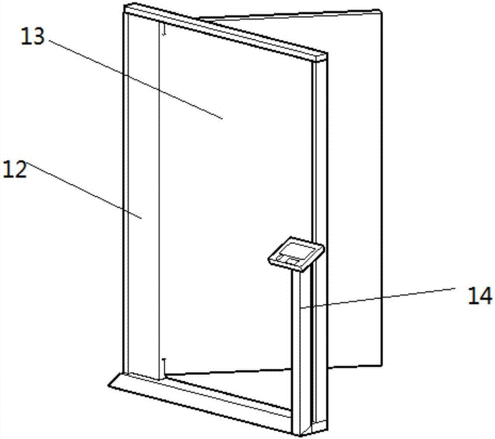 Access control apparatus for first subject examination of motor vehicle driver