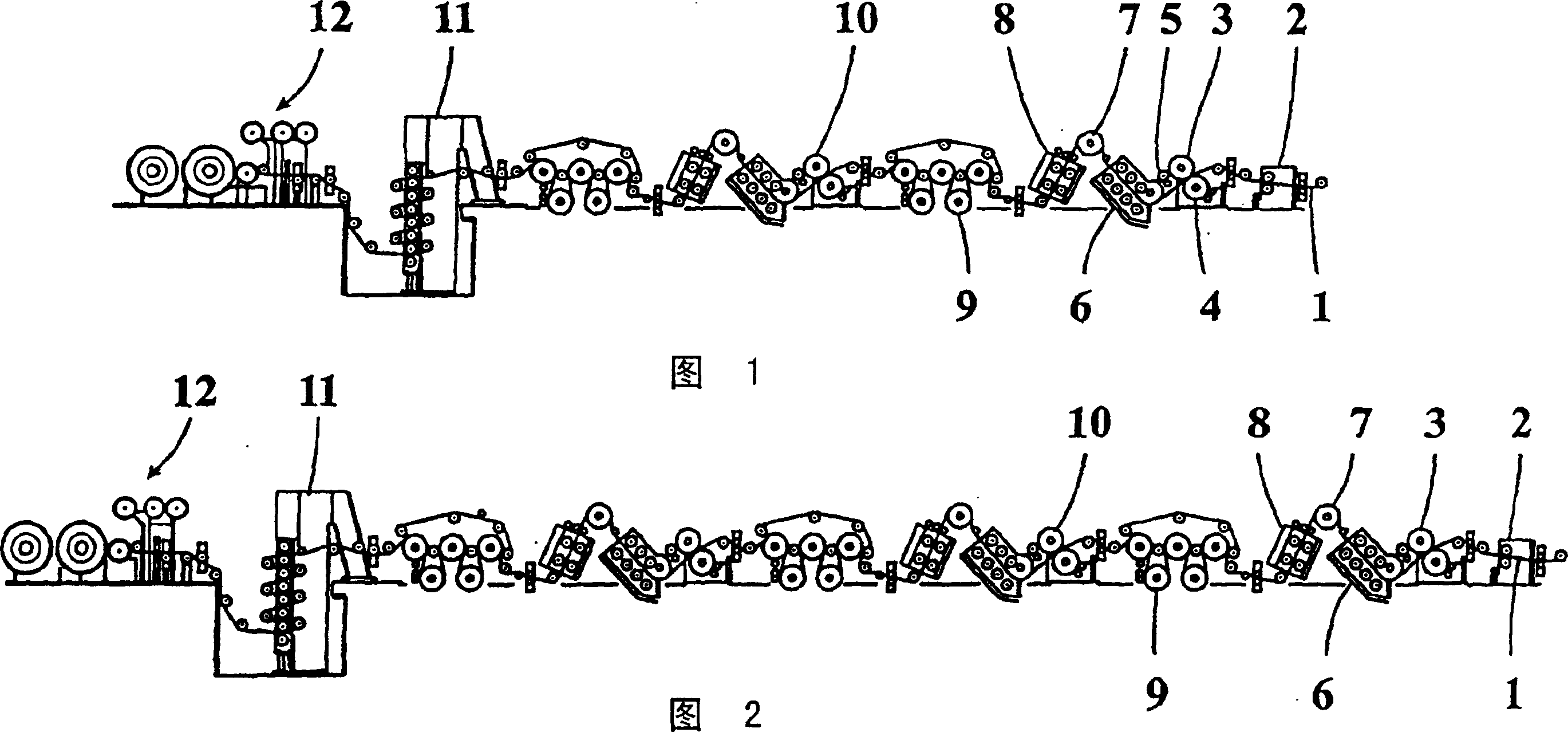 Method and apparatus for making a multilayer coating