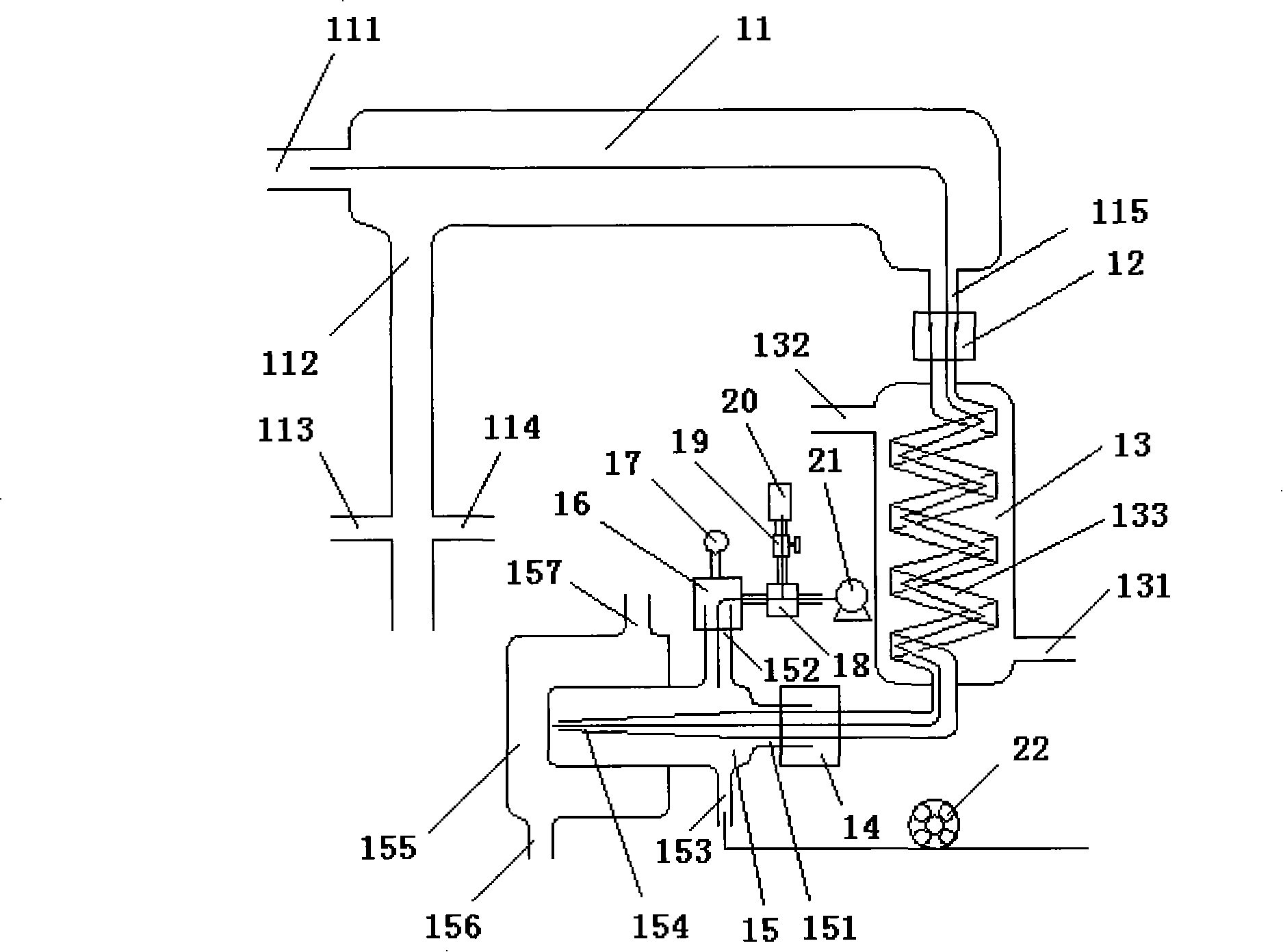 Atmospheric aerosol trapping method and device