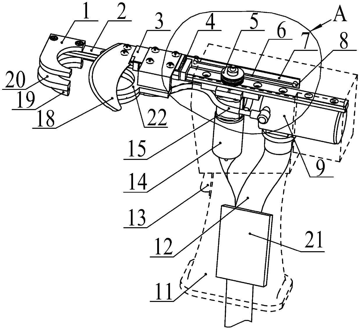 Electric topping and bud suppression shears