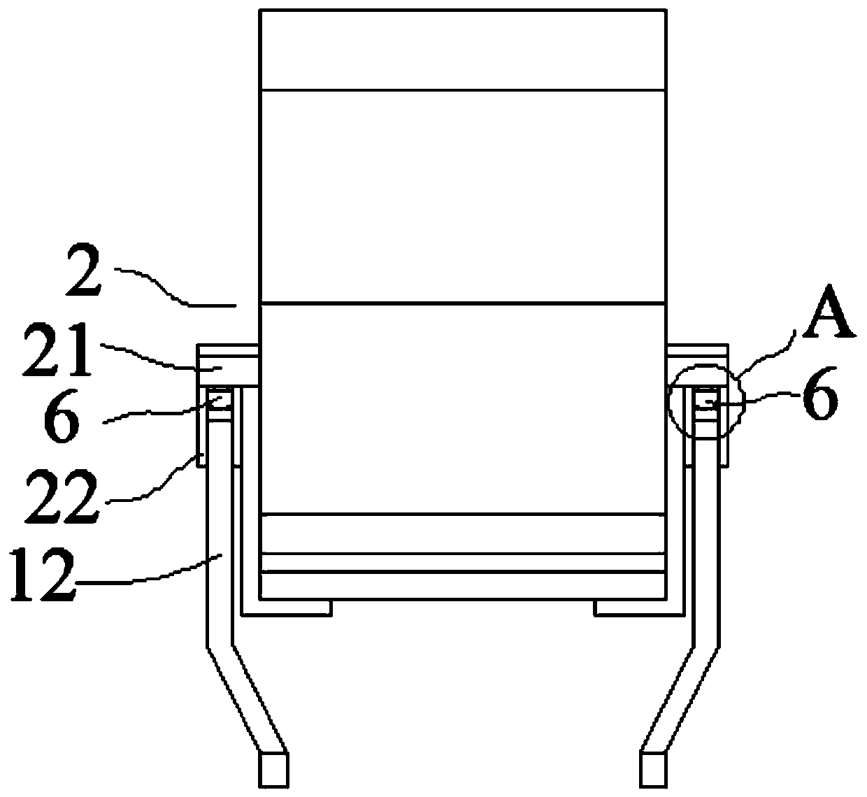 Wheel-track combined stair climbing wheelchair