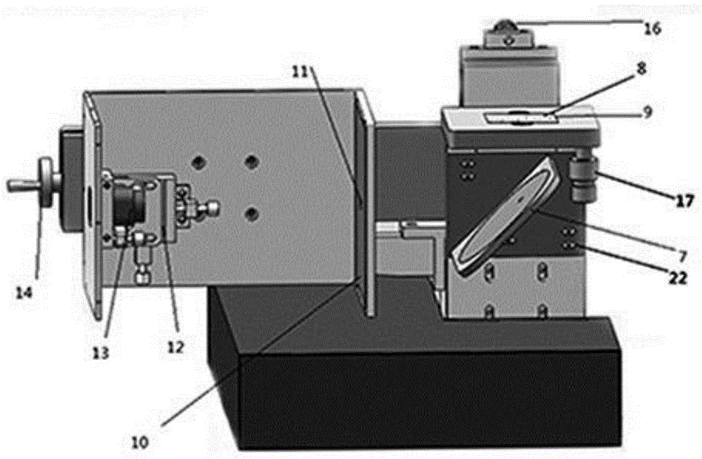 A device and method for measuring the refractive index of glass beads