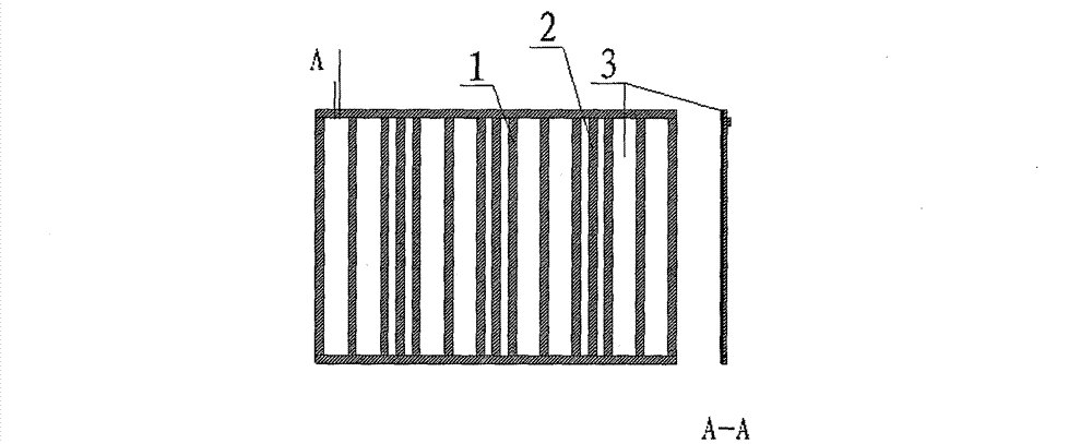 Construction method for mounting deformation joint template at double walls