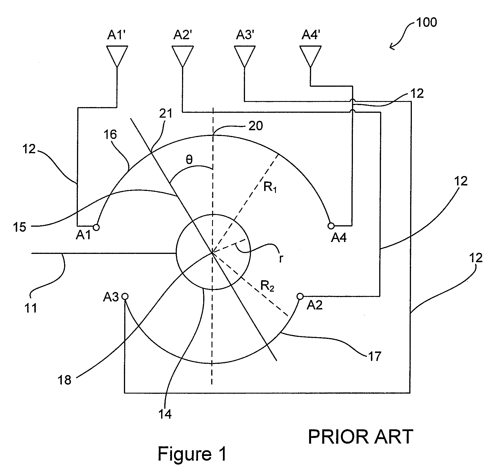 Phase shifter and antenna including phase shifter