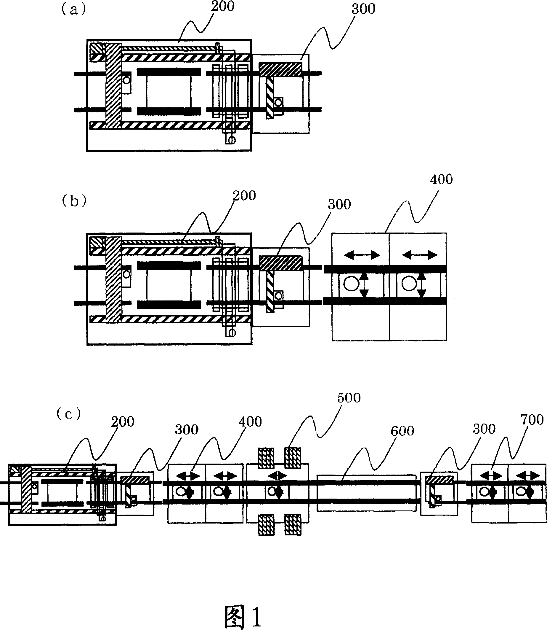 Silk screen printing device and printing system comprising same