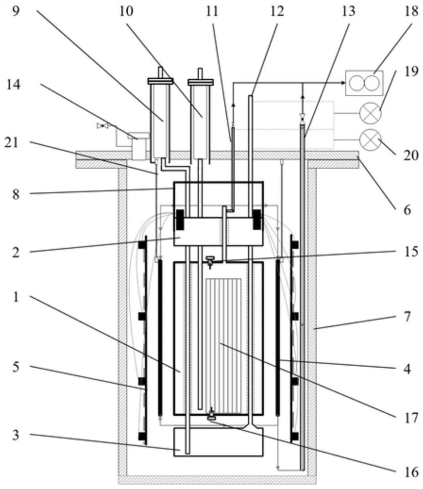 A Performance Testing System of Vapor Cooling Screen Based on Evaporative Calorimeter