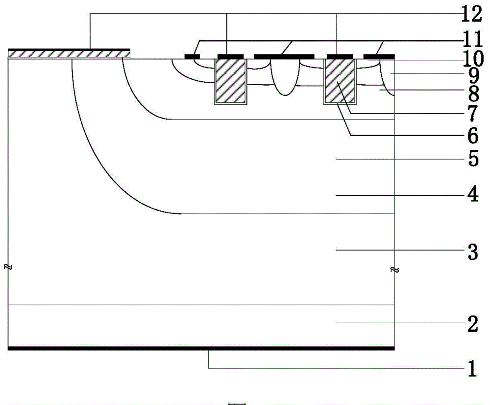 A MOS gate-controlled thyristor