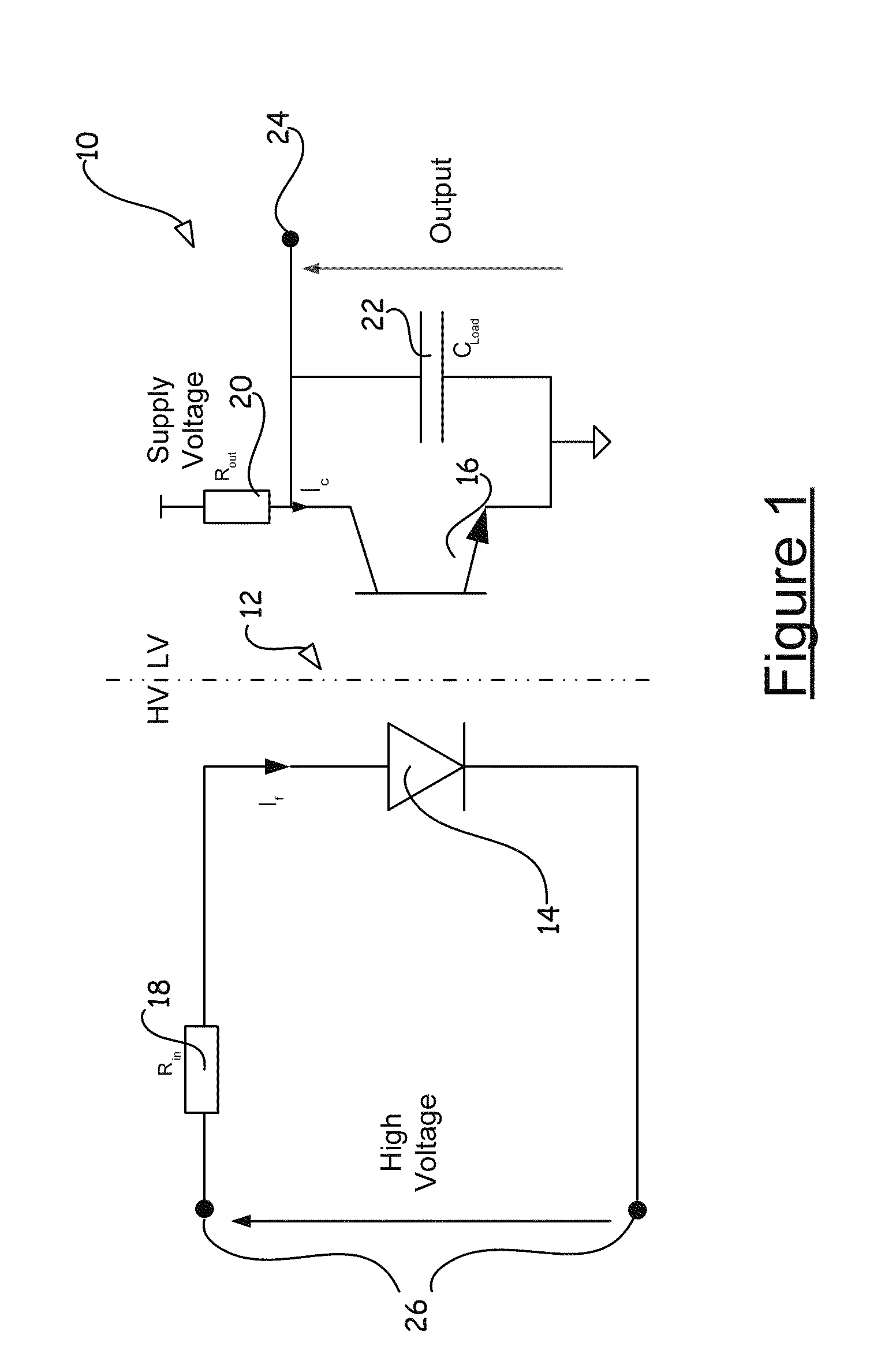 Signal level crossing detector circuit