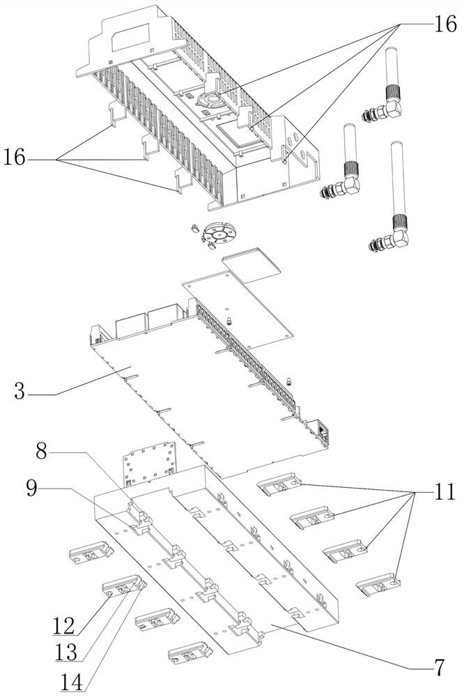 Intelligent integrated controller based on AIot technology and use method thereof