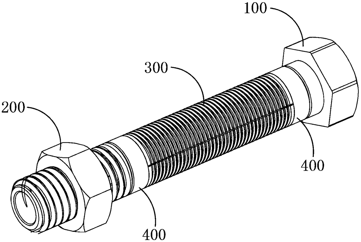 Centering-type anti-looseness bone nail for orthopedics surgery