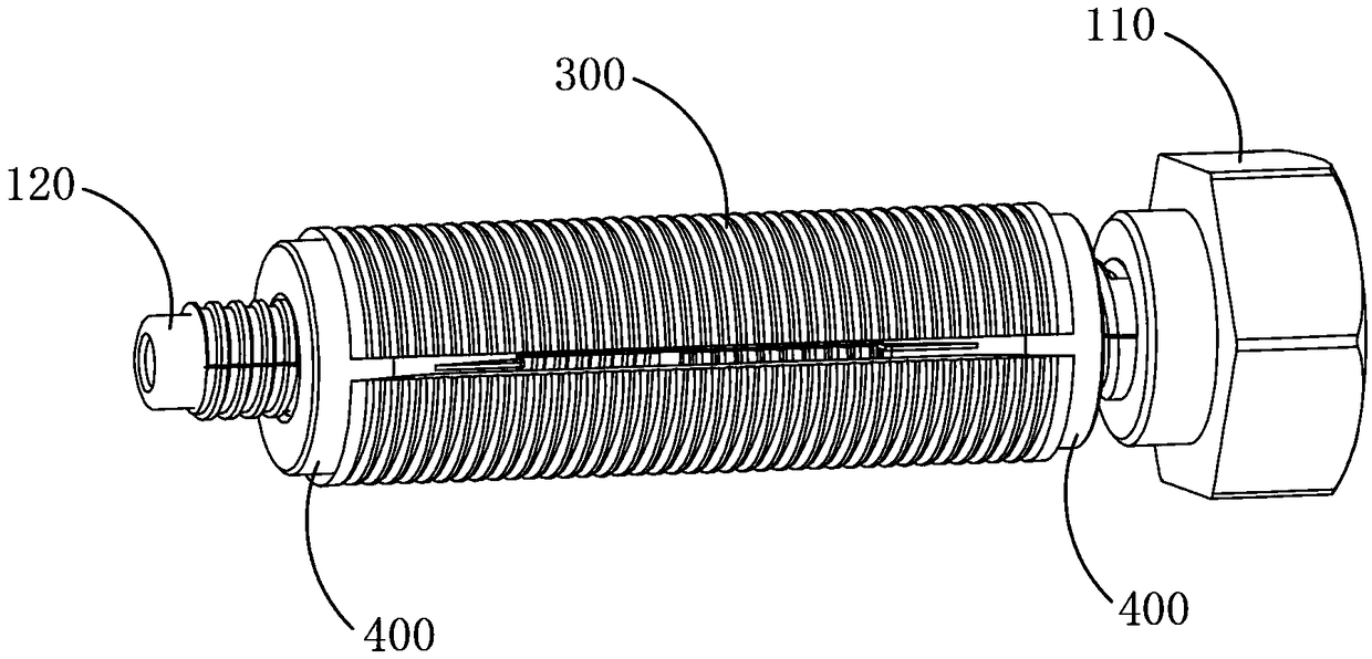 Centering-type anti-looseness bone nail for orthopedics surgery