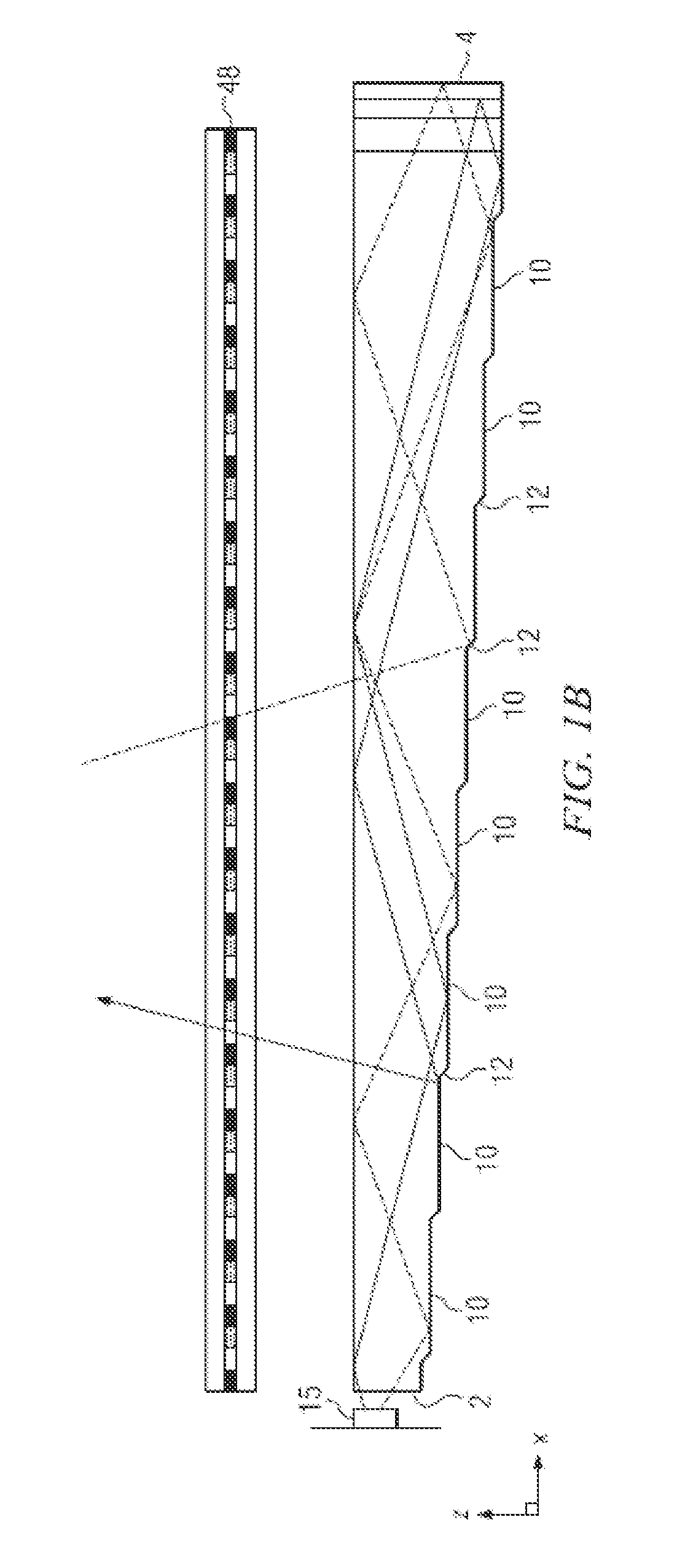 Directional backlights with light emitting element packages