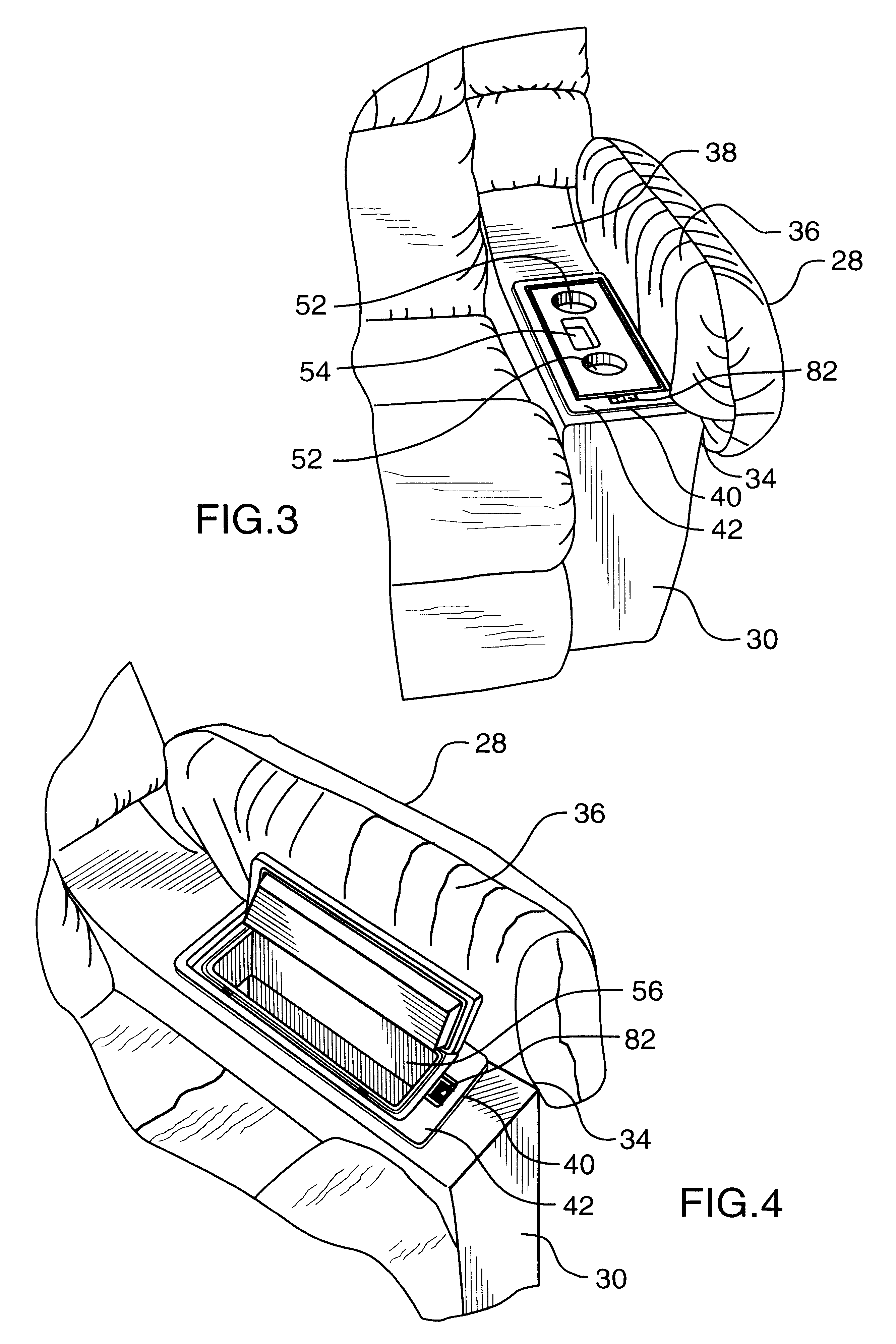 Chair or sofa with refrigerated compartment