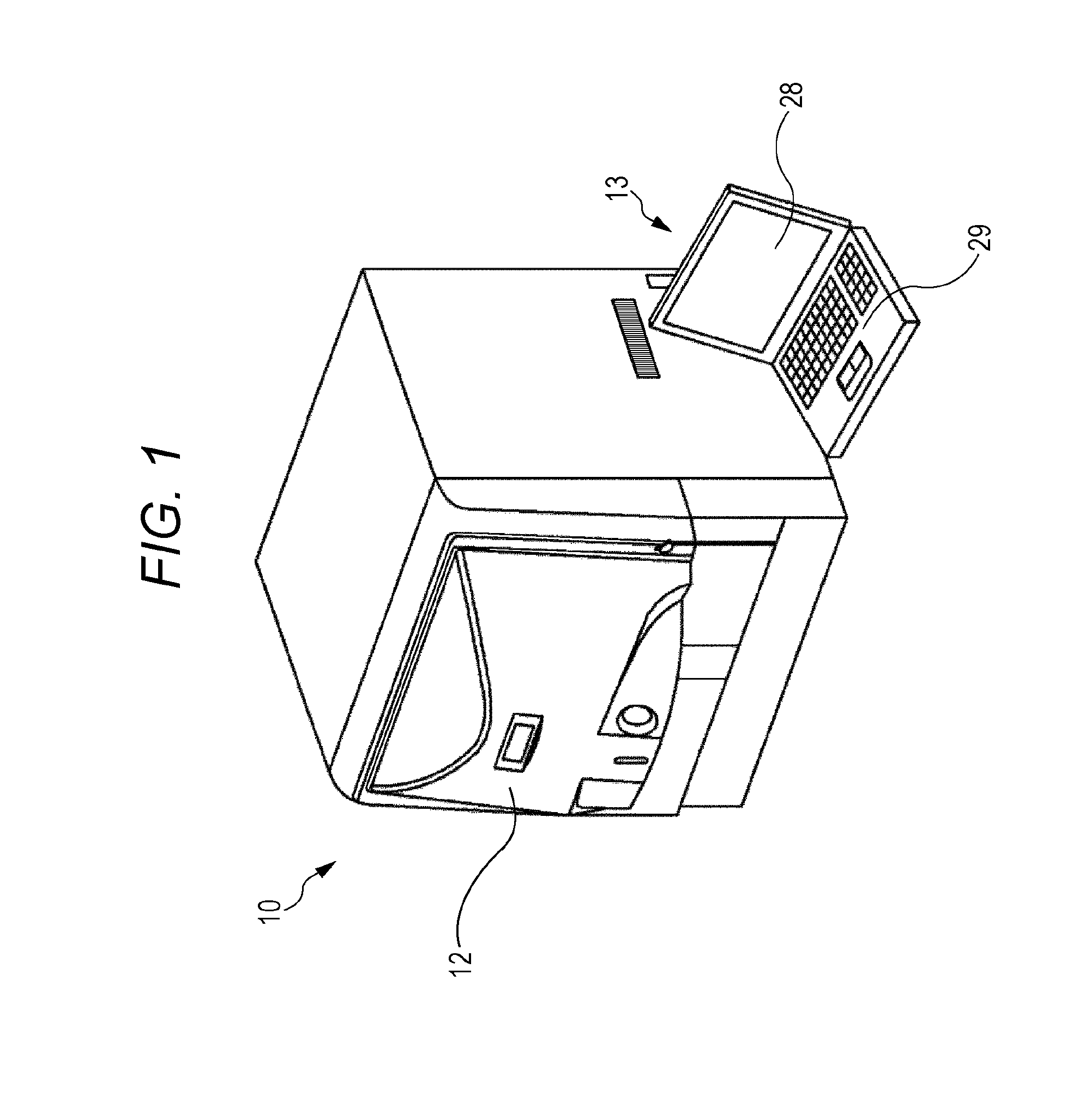 Particle analyzing apparatus and particle imaging method