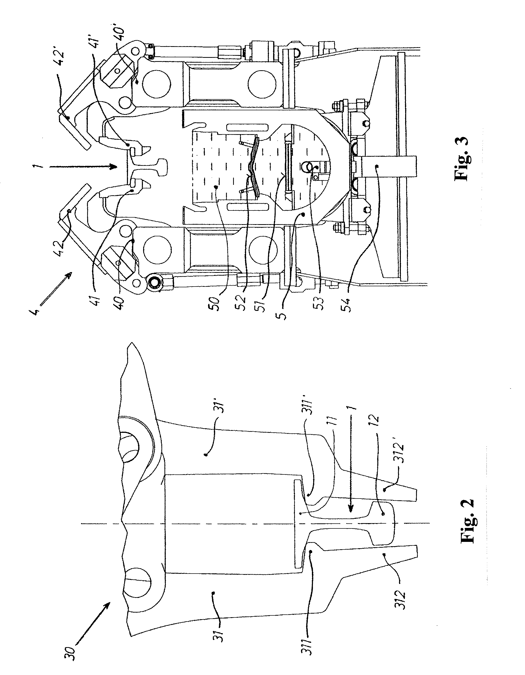 System and method for hardening rails