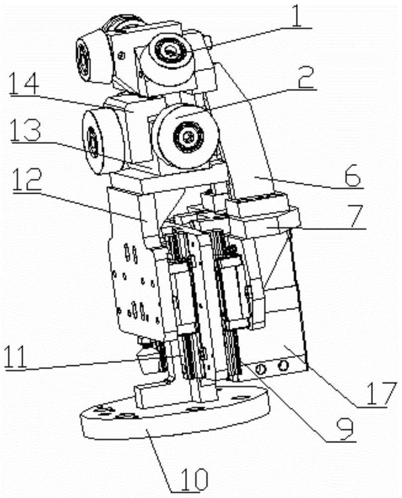 An automobile wheel cover hemming device