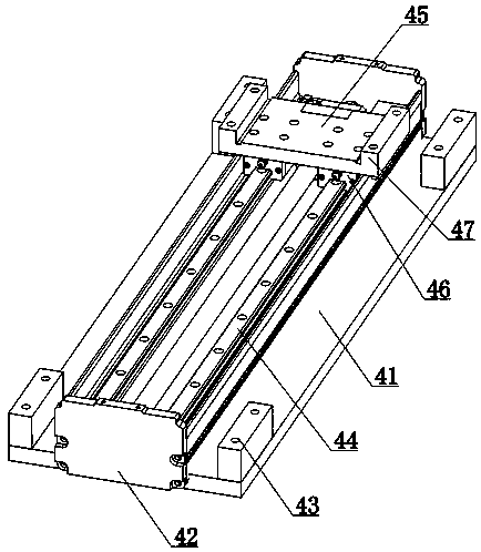 Fixed-point punching device for solar photovoltaic cell panel