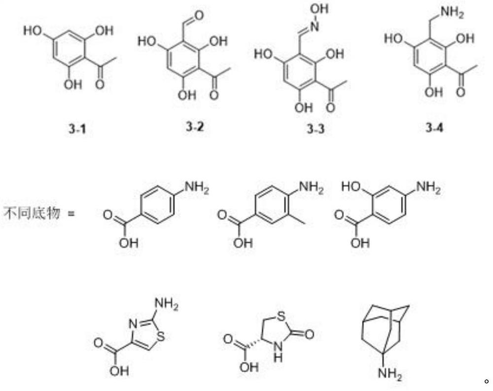 A kind of phenolic ab ring structure compound and its preparation method and application