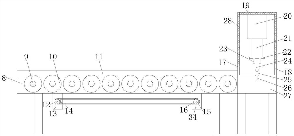 Thin-film battery discharging device