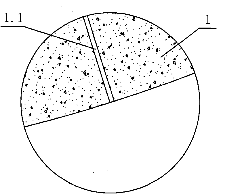 Millstone for processing crystal and manufacturing method thereof