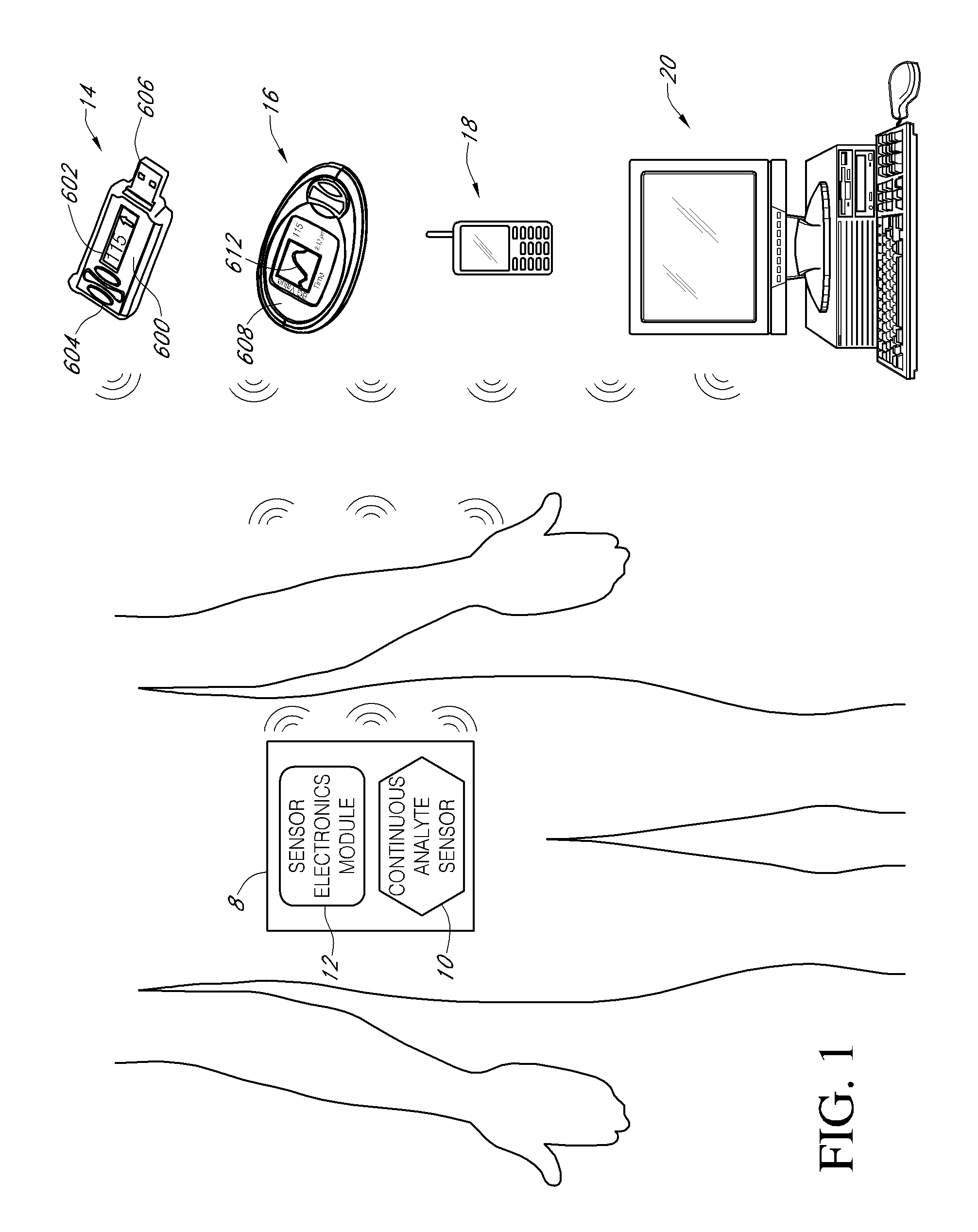 Systems and methods for processing, transmitting and displaying sensor data