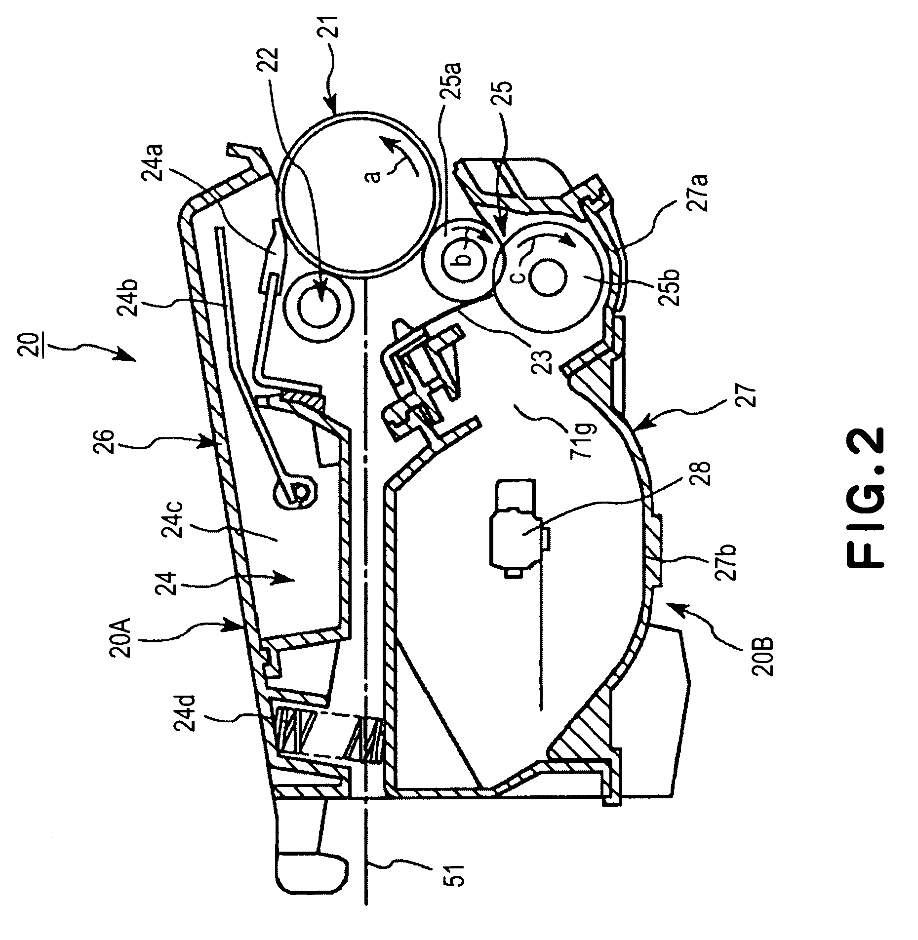 Remanufacturing method for process cartridge