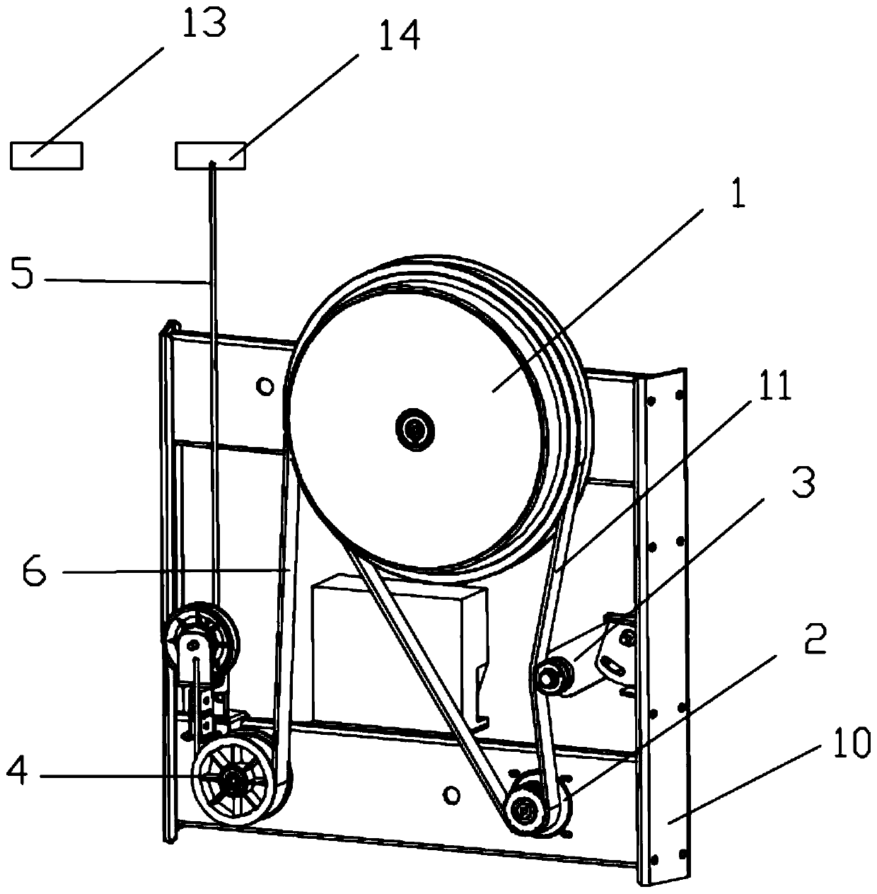 Servo motor control system used on fitness equipment strength equipment