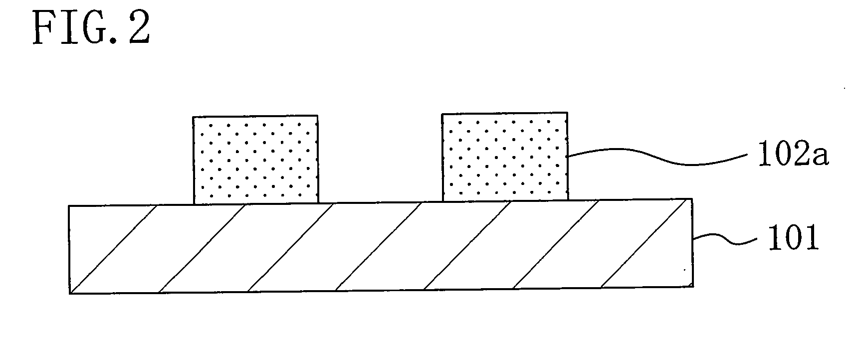 Barrier film material and pattern formation method