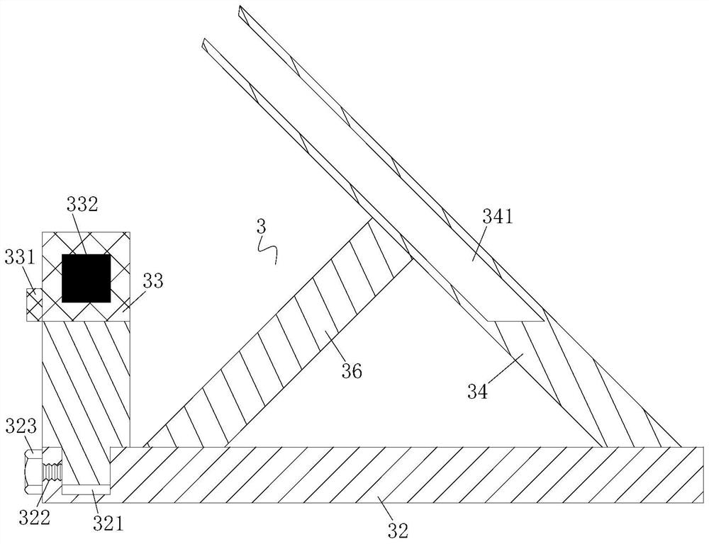 Battery electrode plate processing die