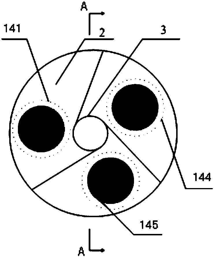 Laser space synthesis transmission system based on optical micro-scanning mechanism