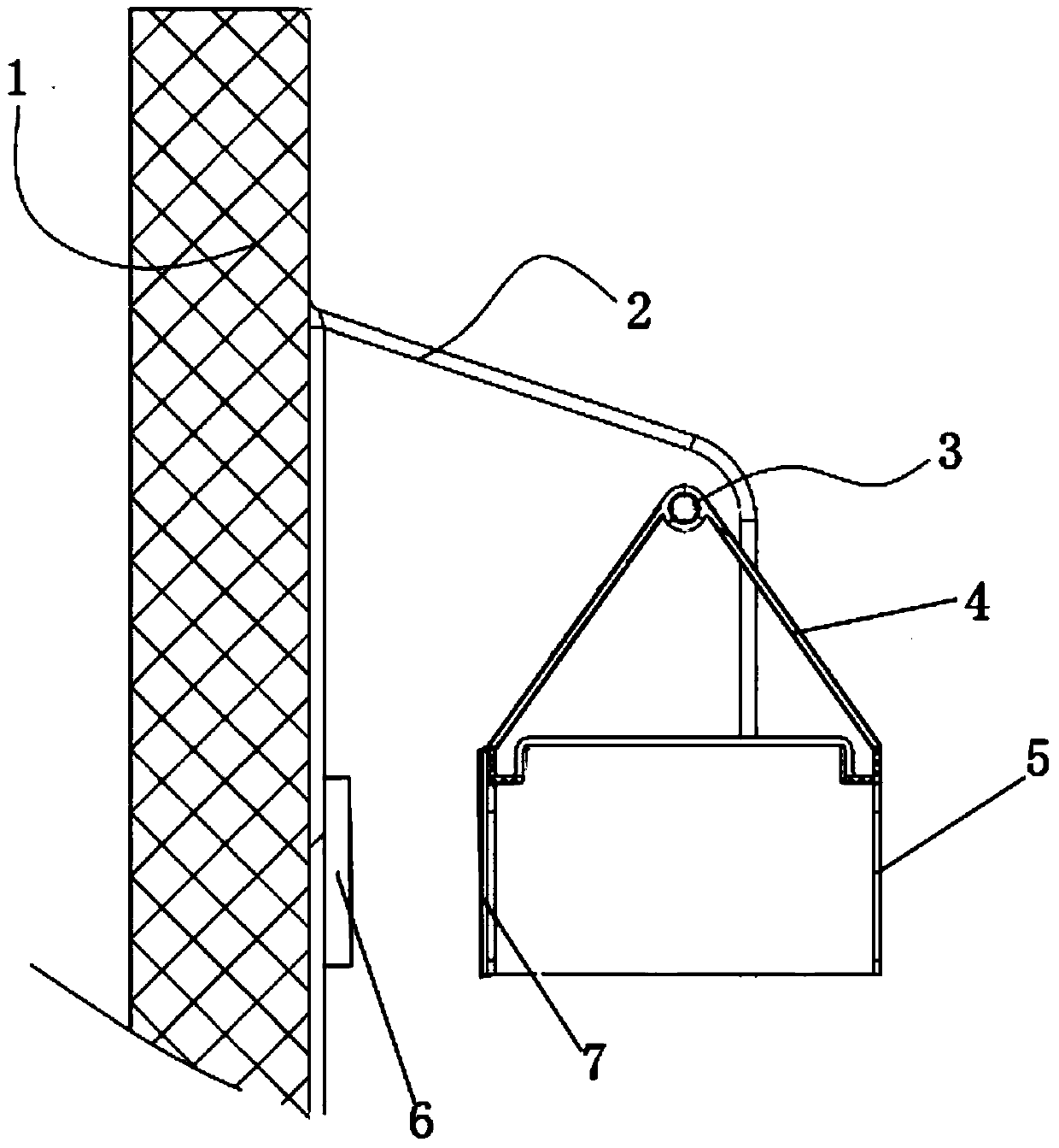 Ice making machine bracket