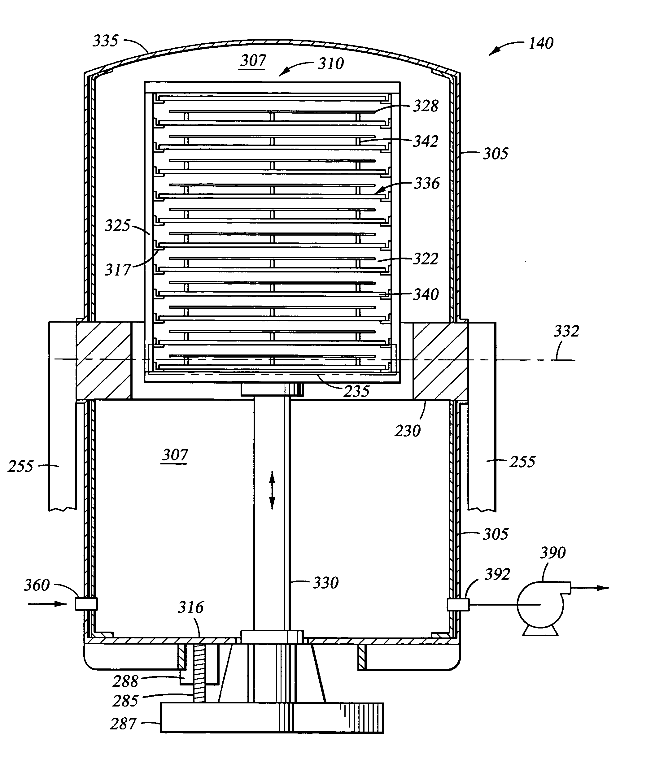 Chamber for uniform substrate heating