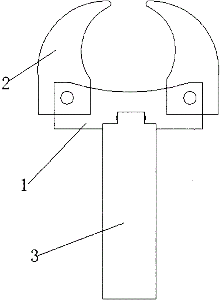 A construction pipe cross connection fastener