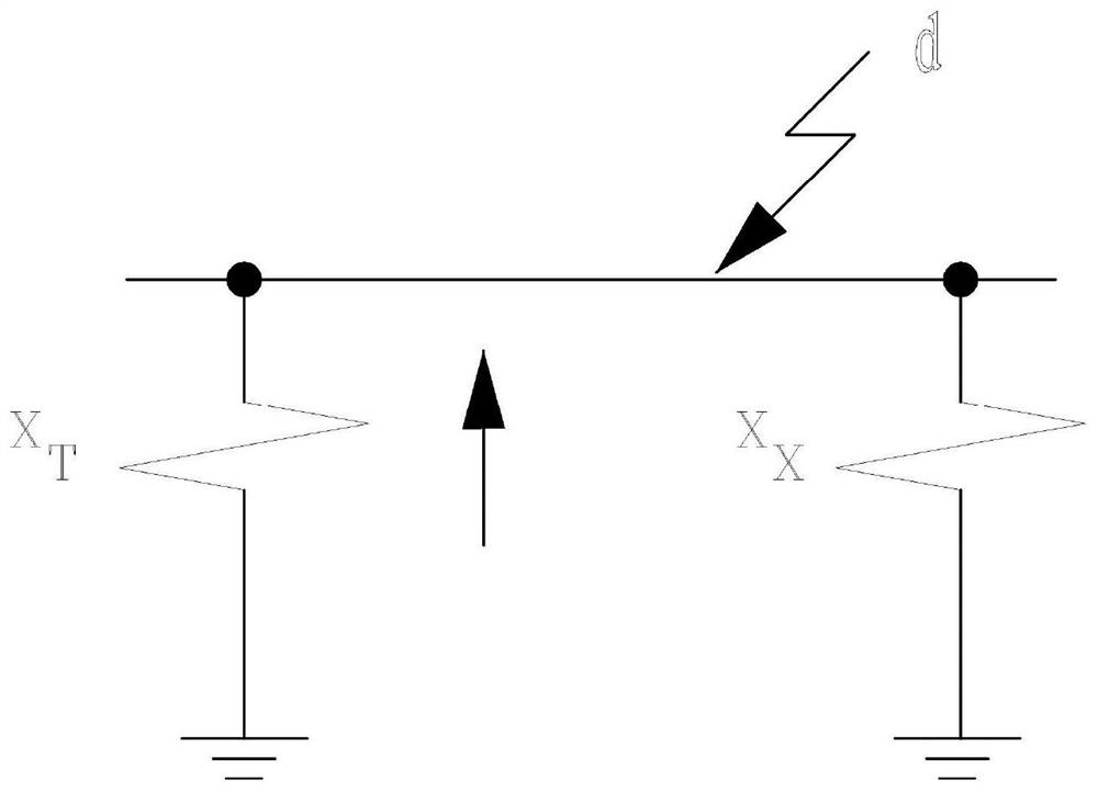 A method for estimating the low-voltage side current when the high-voltage side of the main transformer is single-phase grounded