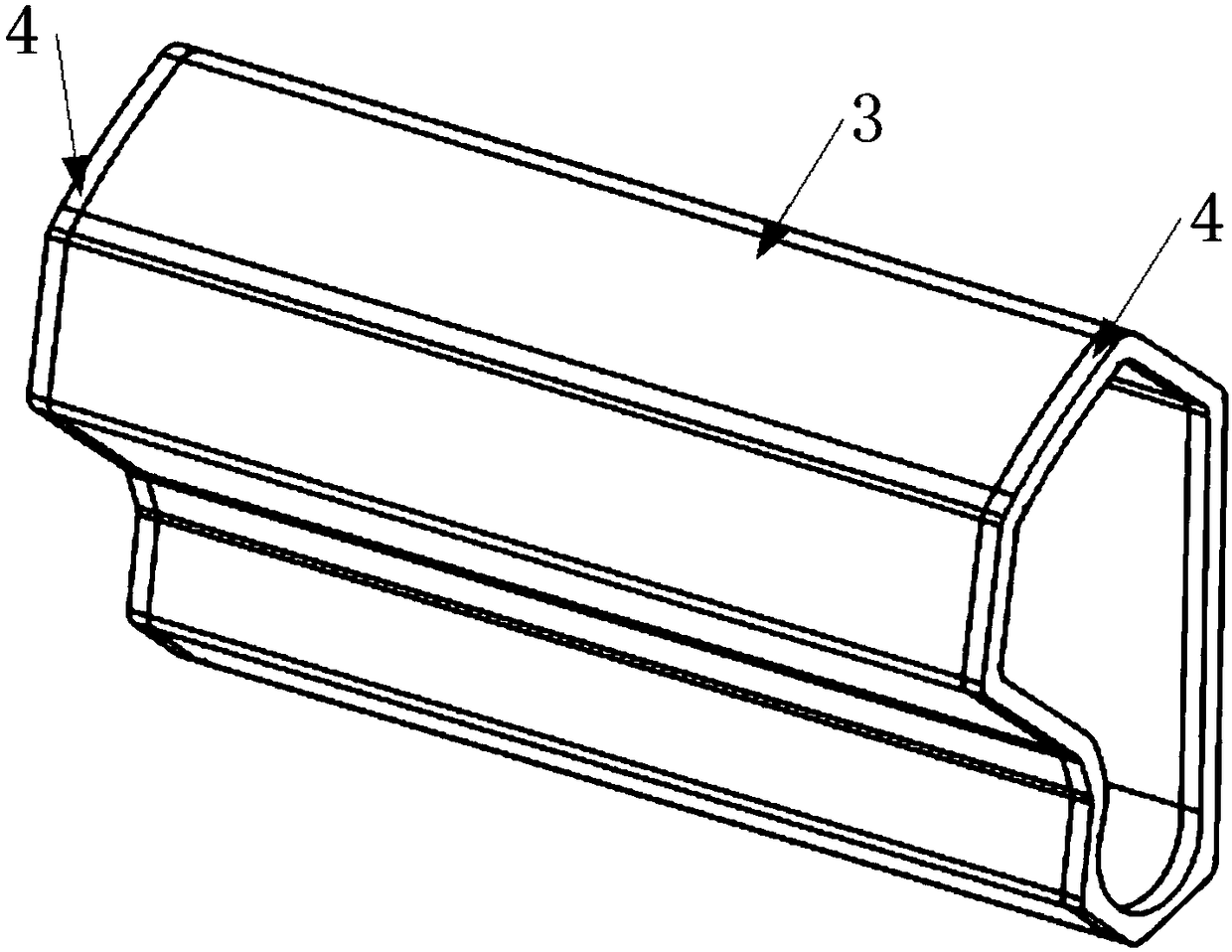 Portable computer hinge shell manufacturing method