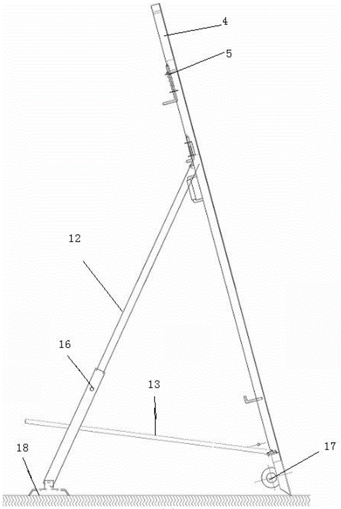 An isolation mesh and a transport vehicle loaded with the isolation mesh